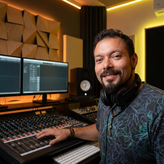 En el estudio
